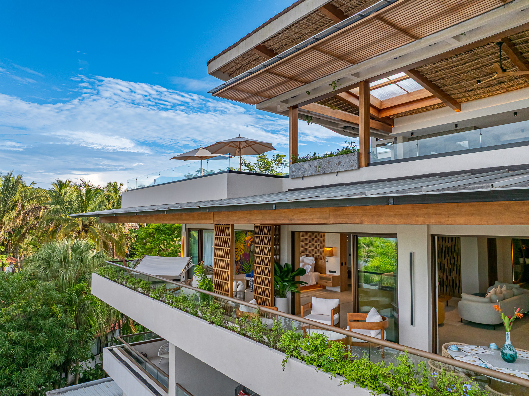 Presidential Suite — Outside Drone View